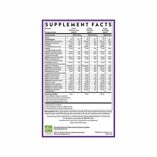 Liquid Multivitamin, NCH